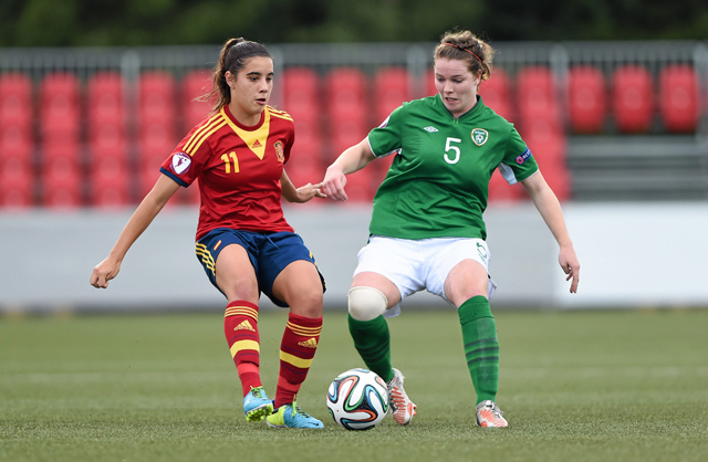 Sheila Guijarro Subcampeona de Europa con la Selección española Sub 19