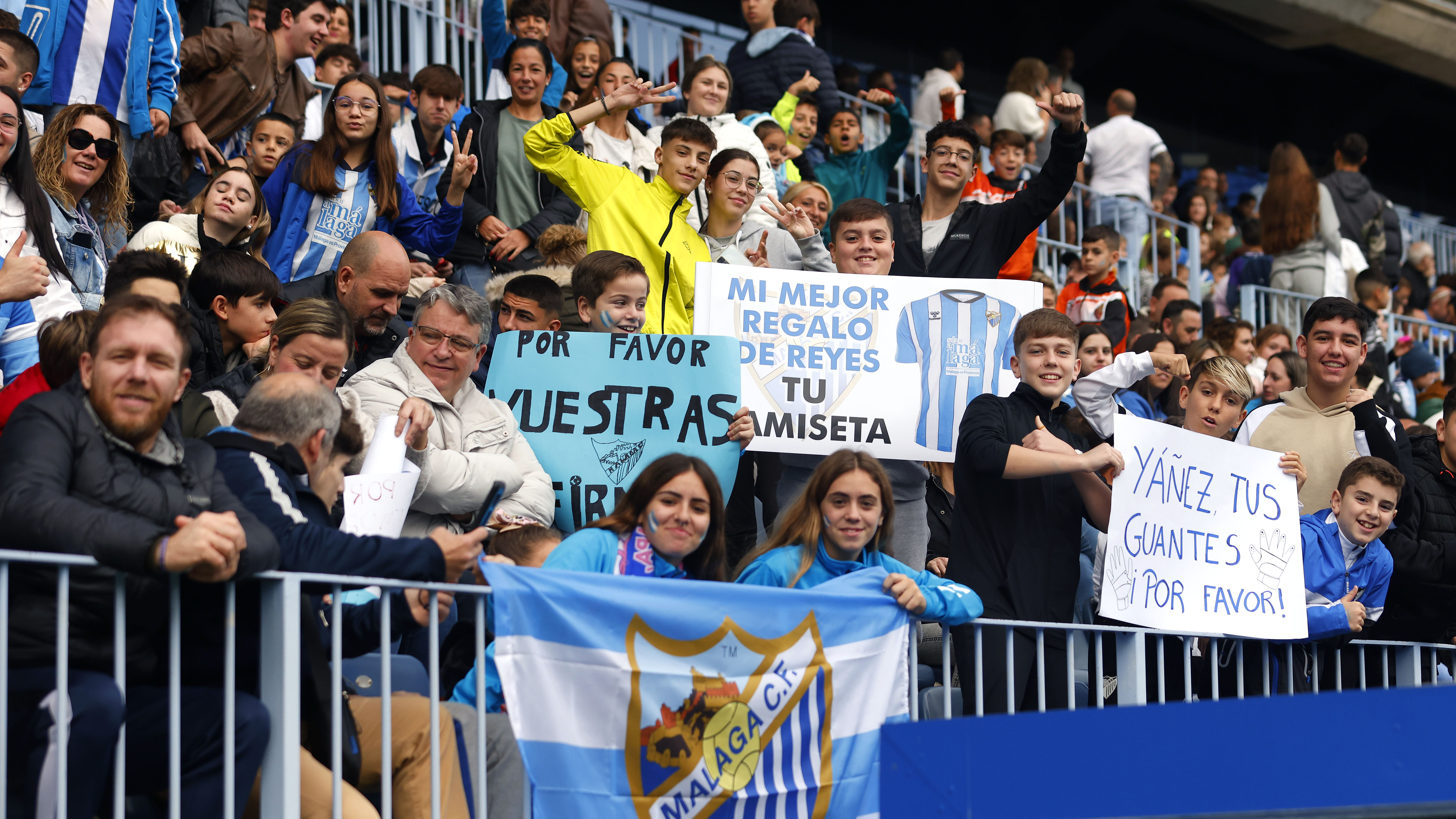 Puertas abiertas en vísperas de Reyes y de la Copa Málaga CF Web