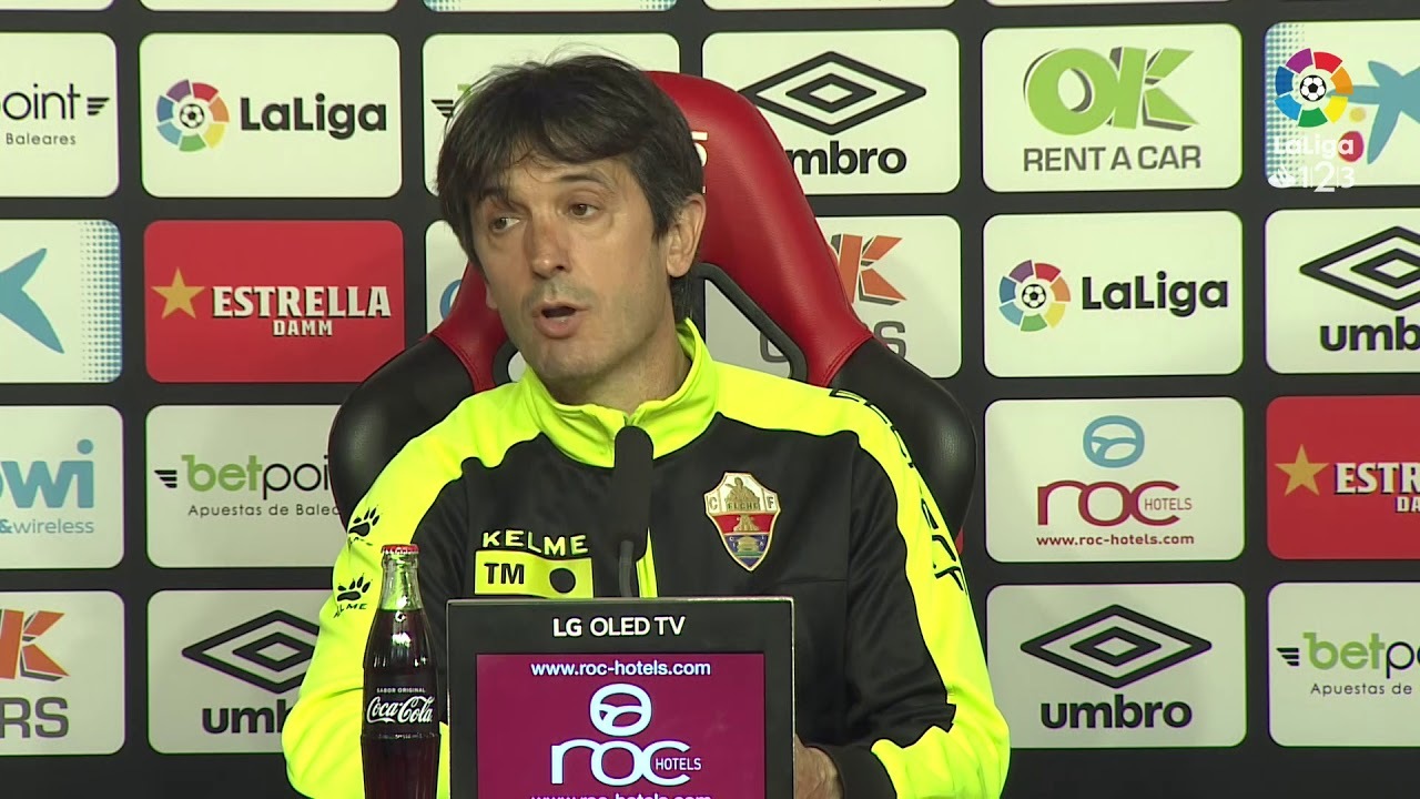 Rueda De Prensa De Pacheta Tras El RCD Mallorca Vs Elche CF 1 1 RCD