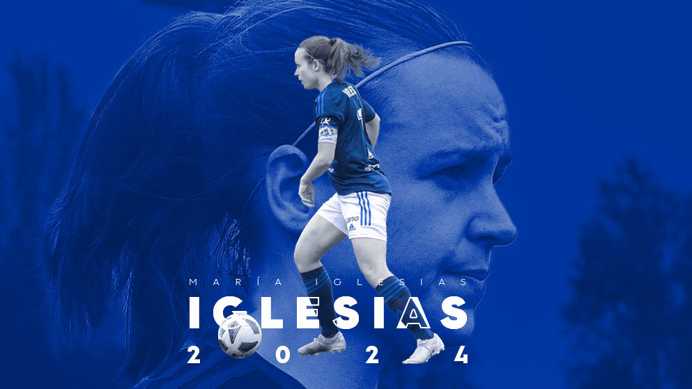 María Iglesias primera jugadora del Real Oviedo Femenino Real Oviedo