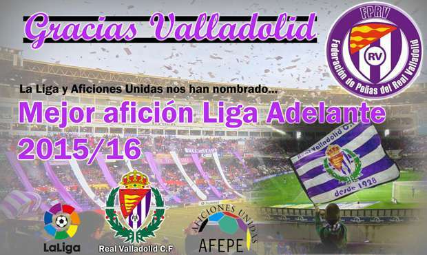 La Lfp Y Afepe Premian A La Afici N Del Pucela Real Valladolid Cf