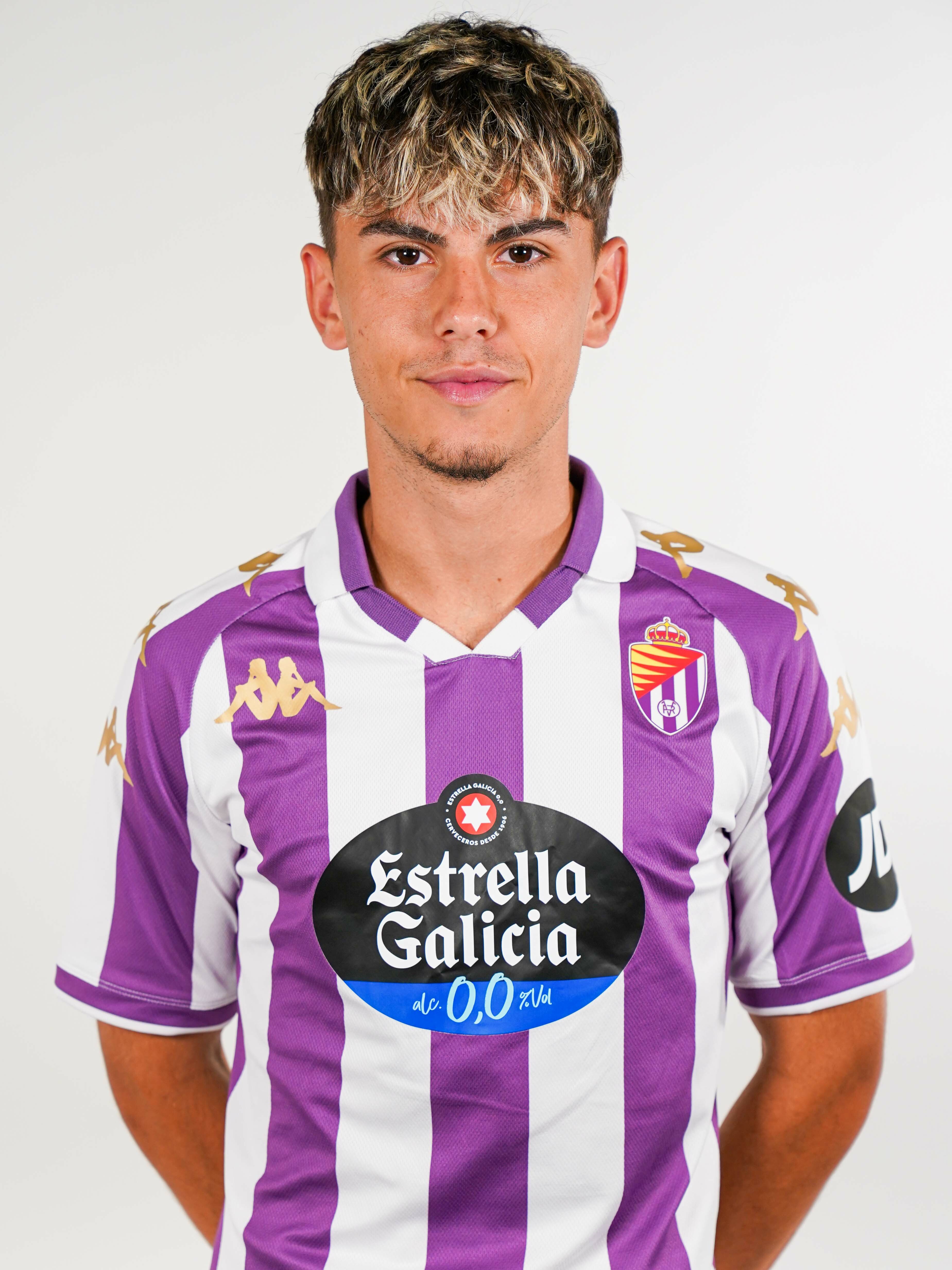 Sergi Esteban Real Valladolid Cf Web Oficial