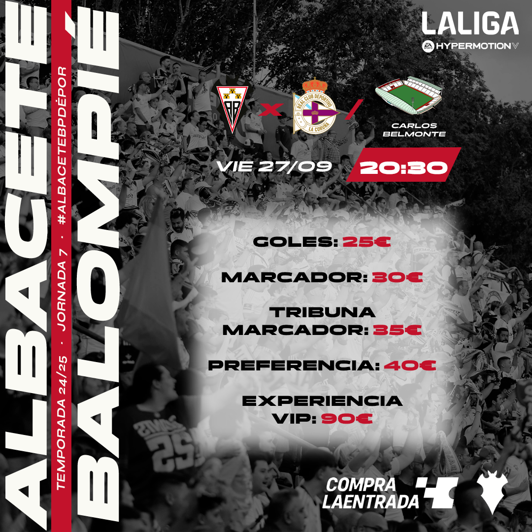 El Alba recibe al RC Deportivo: precios y venta de entradas | Albacete ...