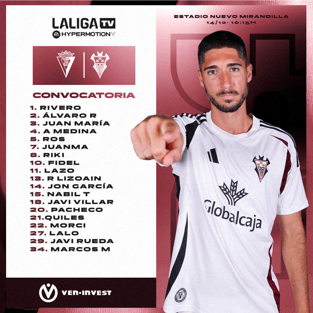 Convocatoria para el viaje a Cádiz | Albacete Balompie