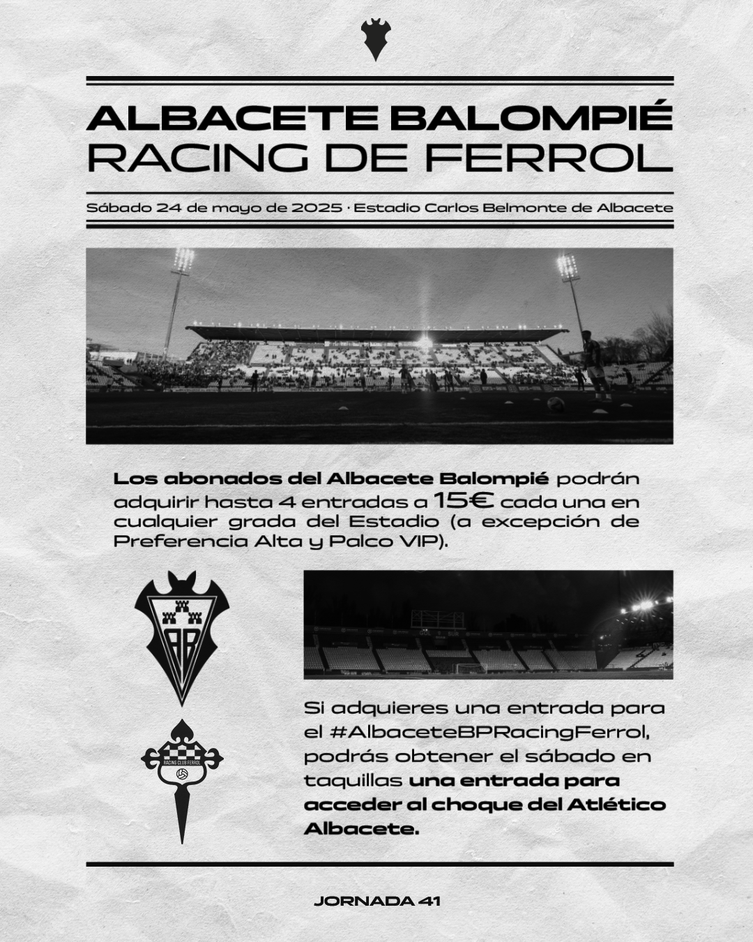 El Alba se despide del Belmonte por este curso | Albacete Balompie