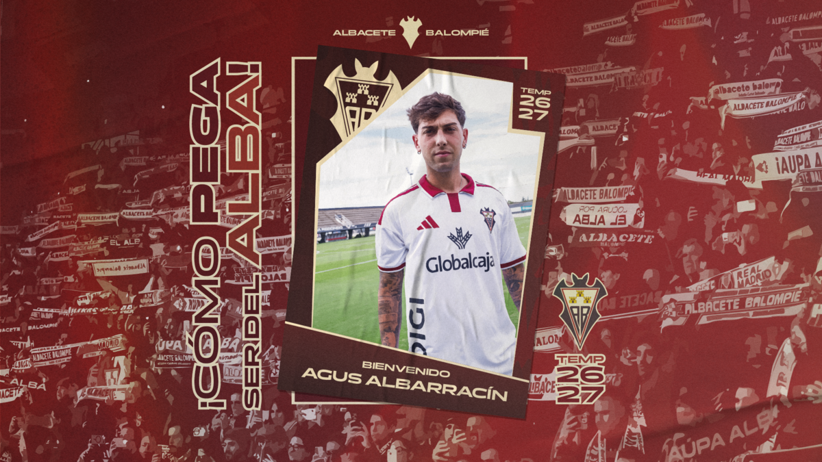 Albarracín, neuer Spieler für Albacete Balompié
