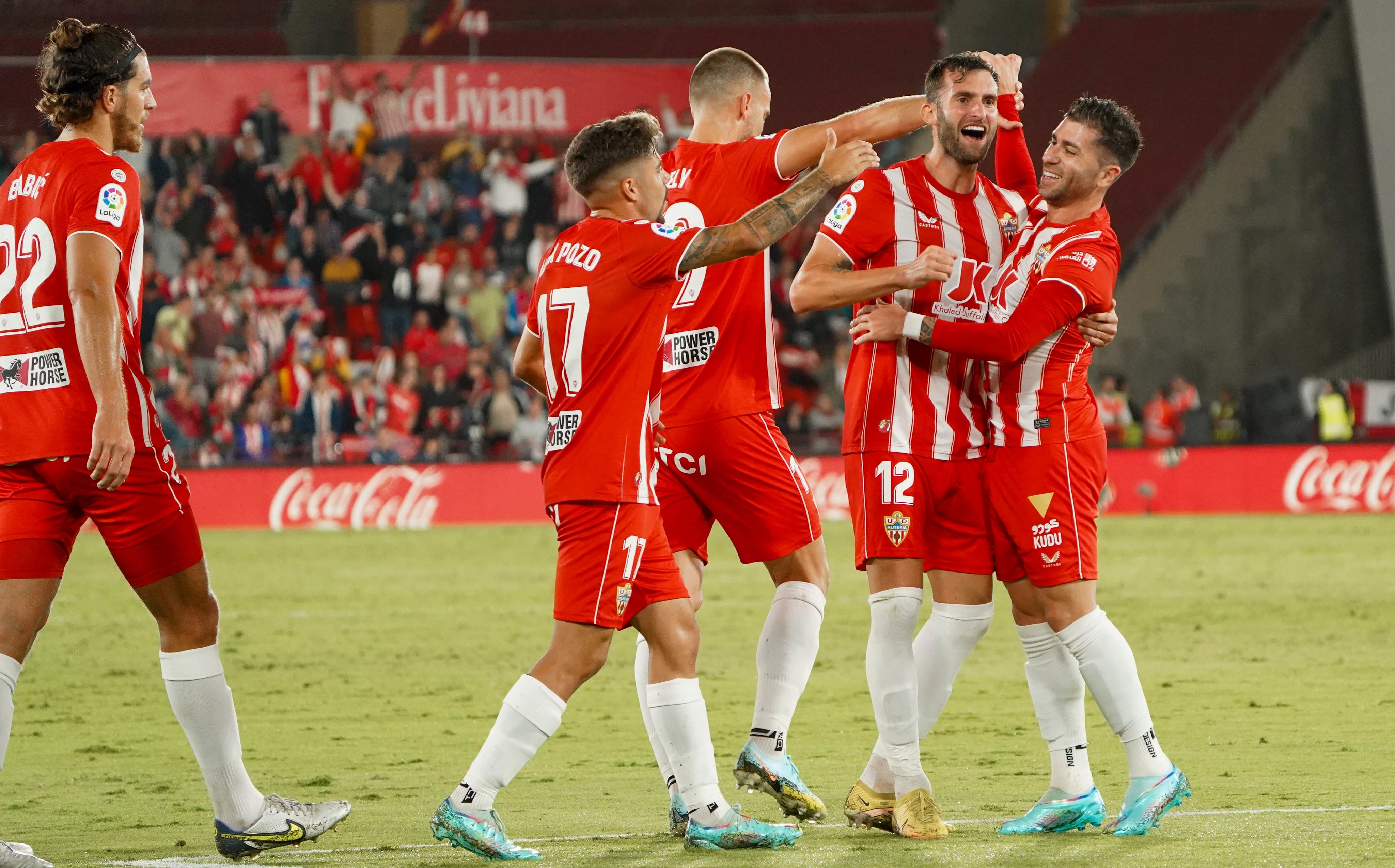 UD Almería reach World Cup break with fivepoint advantage over drop
