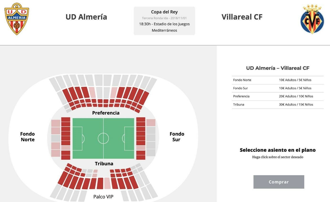 Venta entradas copa del rey