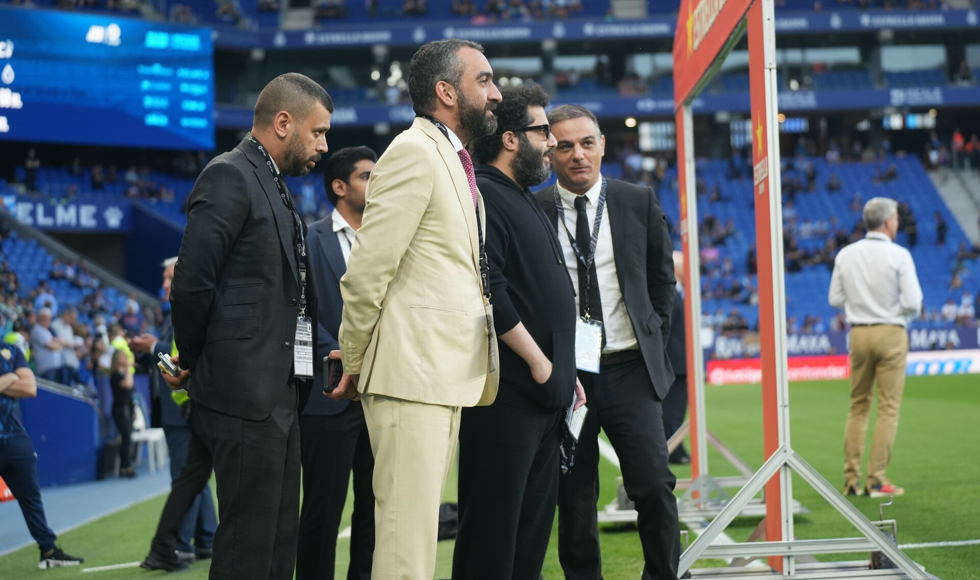 Turki Alalshikh estuvo en Barcelona apoyando al equipo