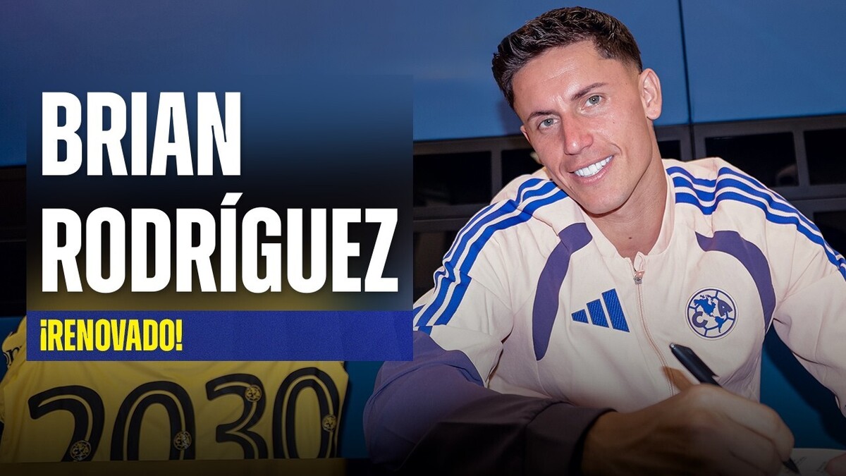 Brian Rodríguez extends Club América contract through 2030