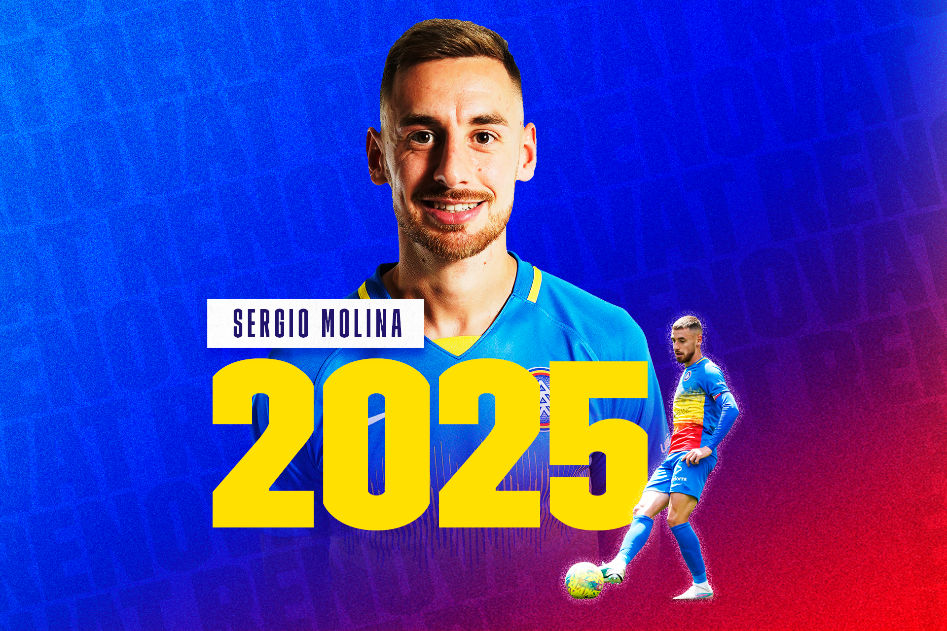 Sergio Molina, tricolor fins al 2025