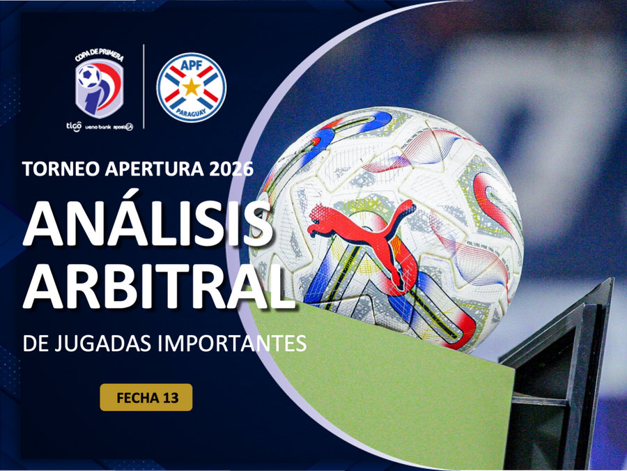 Phân tích trọng tài vòng 13 Giải Apertura 2026