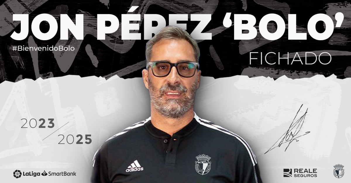 Jon Pérez 'Bolo', nuevo entrenador del Burgos CF