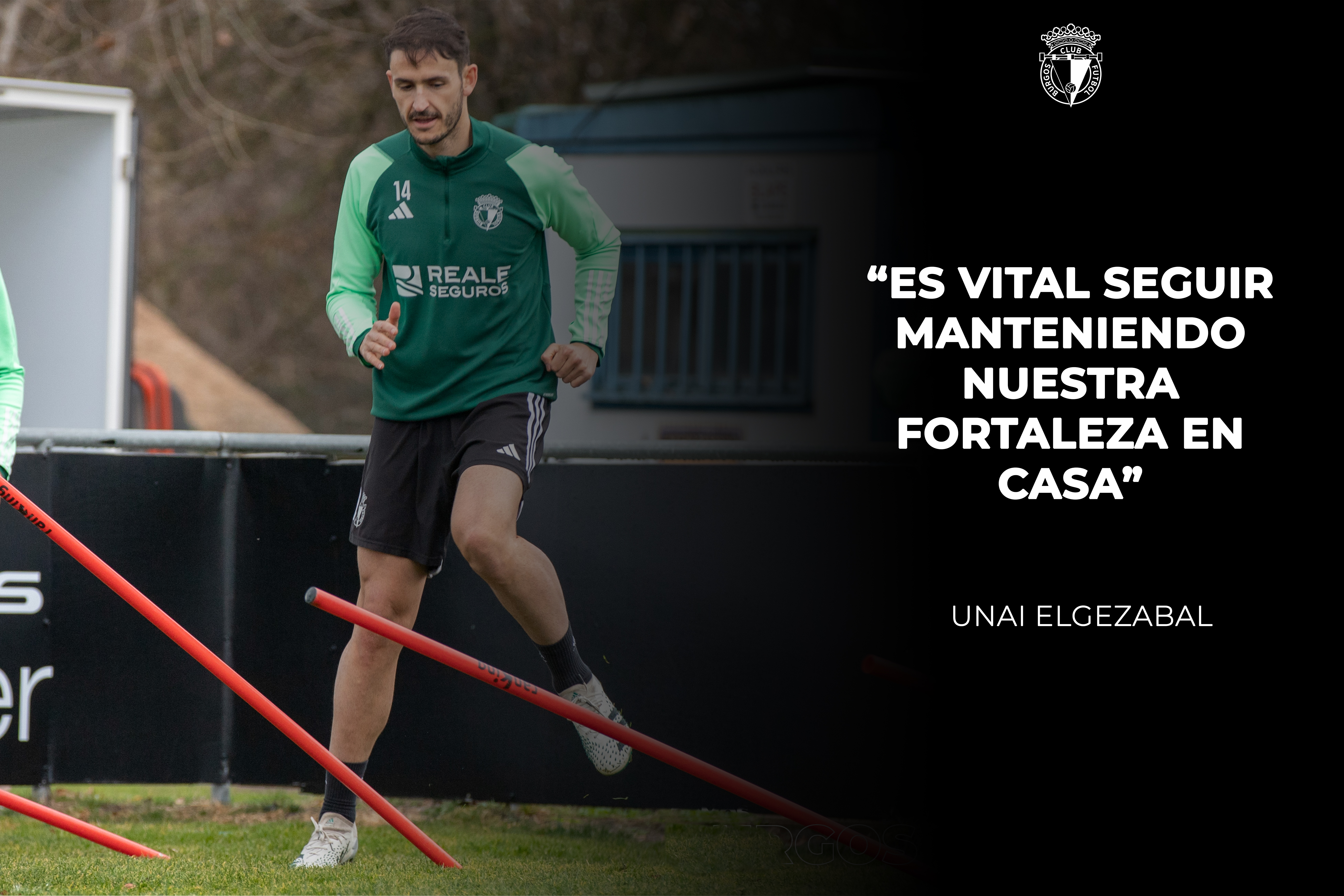 Unai Elgezabal: “Es vital seguir manteniendo nuestra fortaleza en casa” |  Burgos CF | Web Oficial