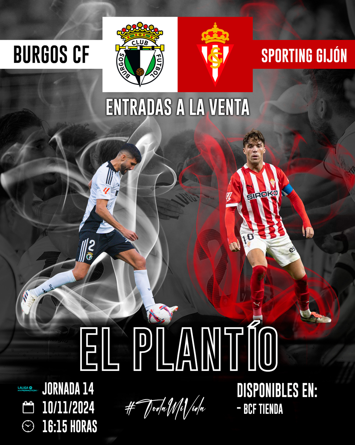¡Ya disponibles las entradas para el #BurgosCFRealSporting! | Burgos CF ...