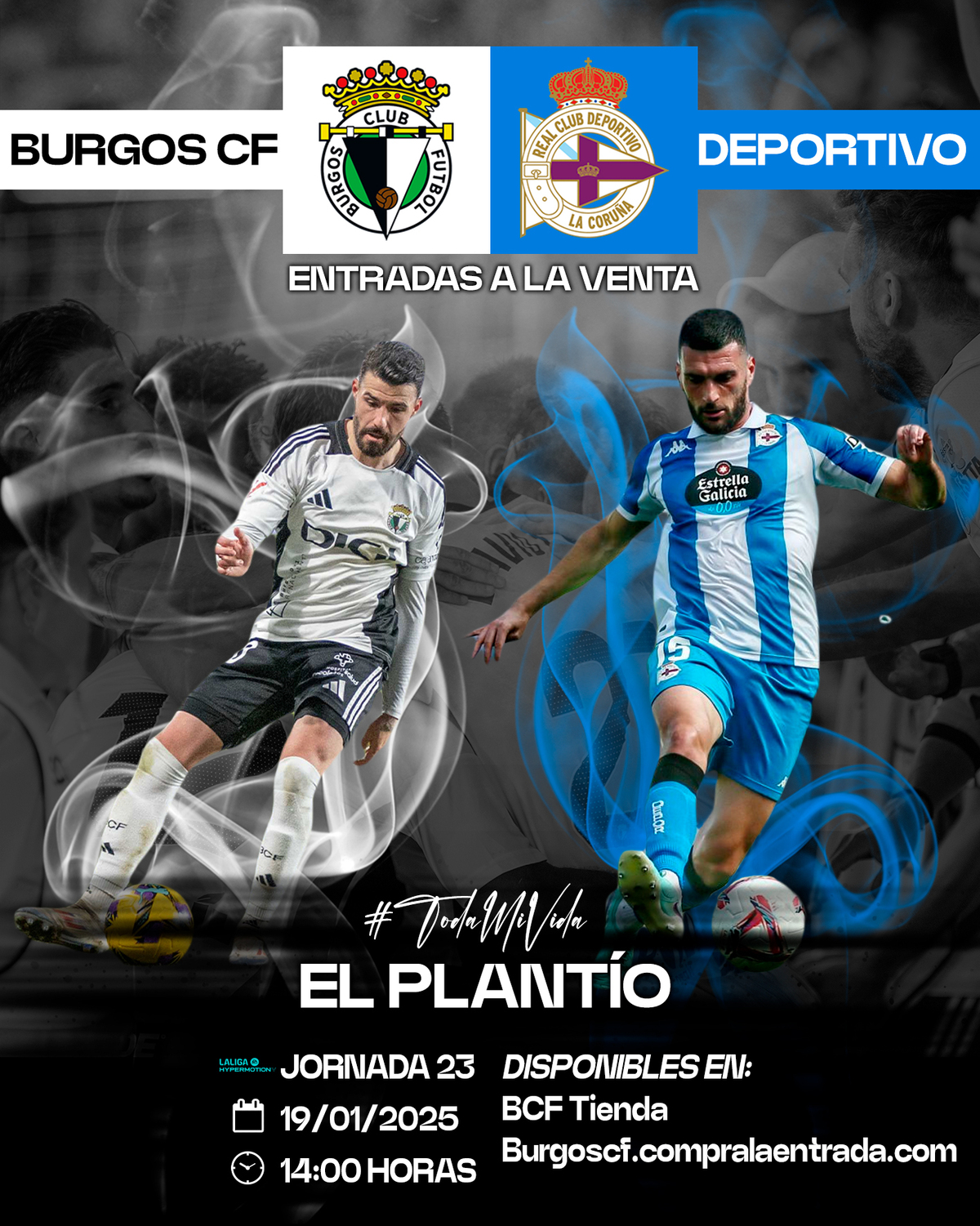 ¡Ya disponibles las entradas para el #BurgosCFDépor! | Burgos CF | Web ...