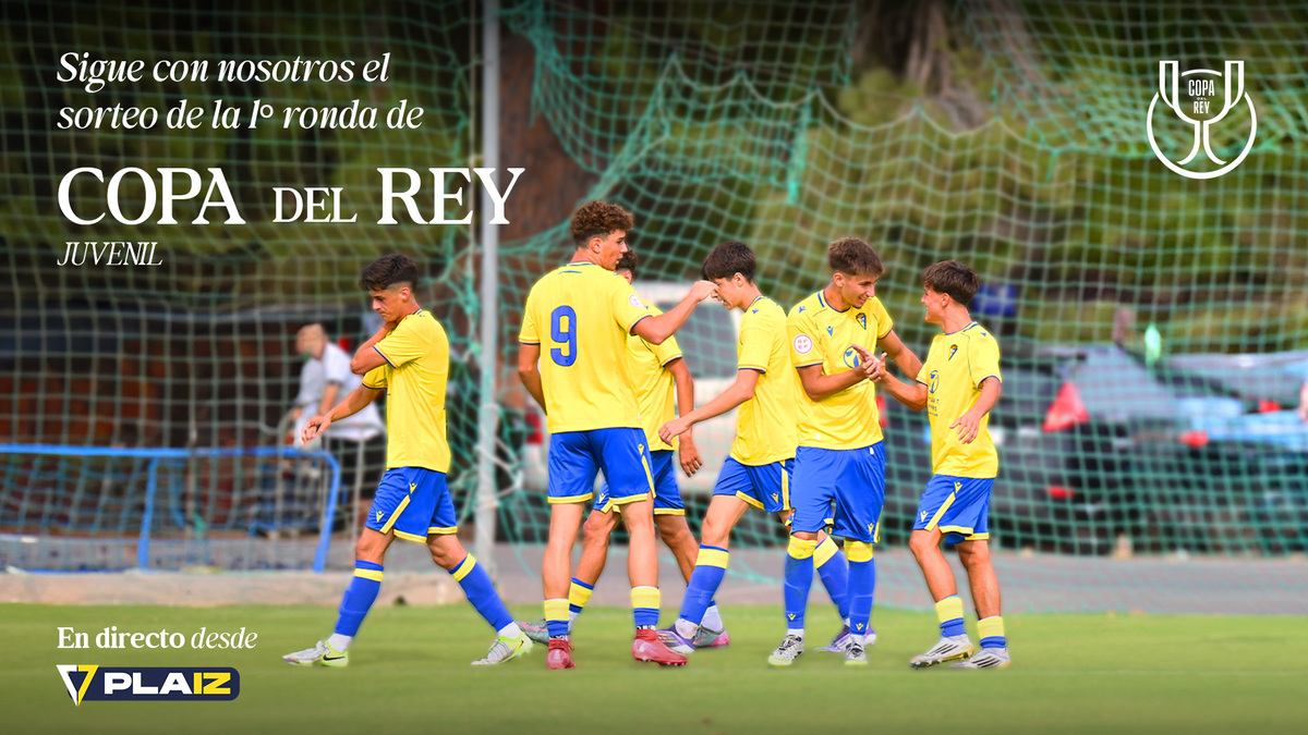 El Cádiz CF Juvenil A conocerá esta tarde su rival en la Copa del Rey ...