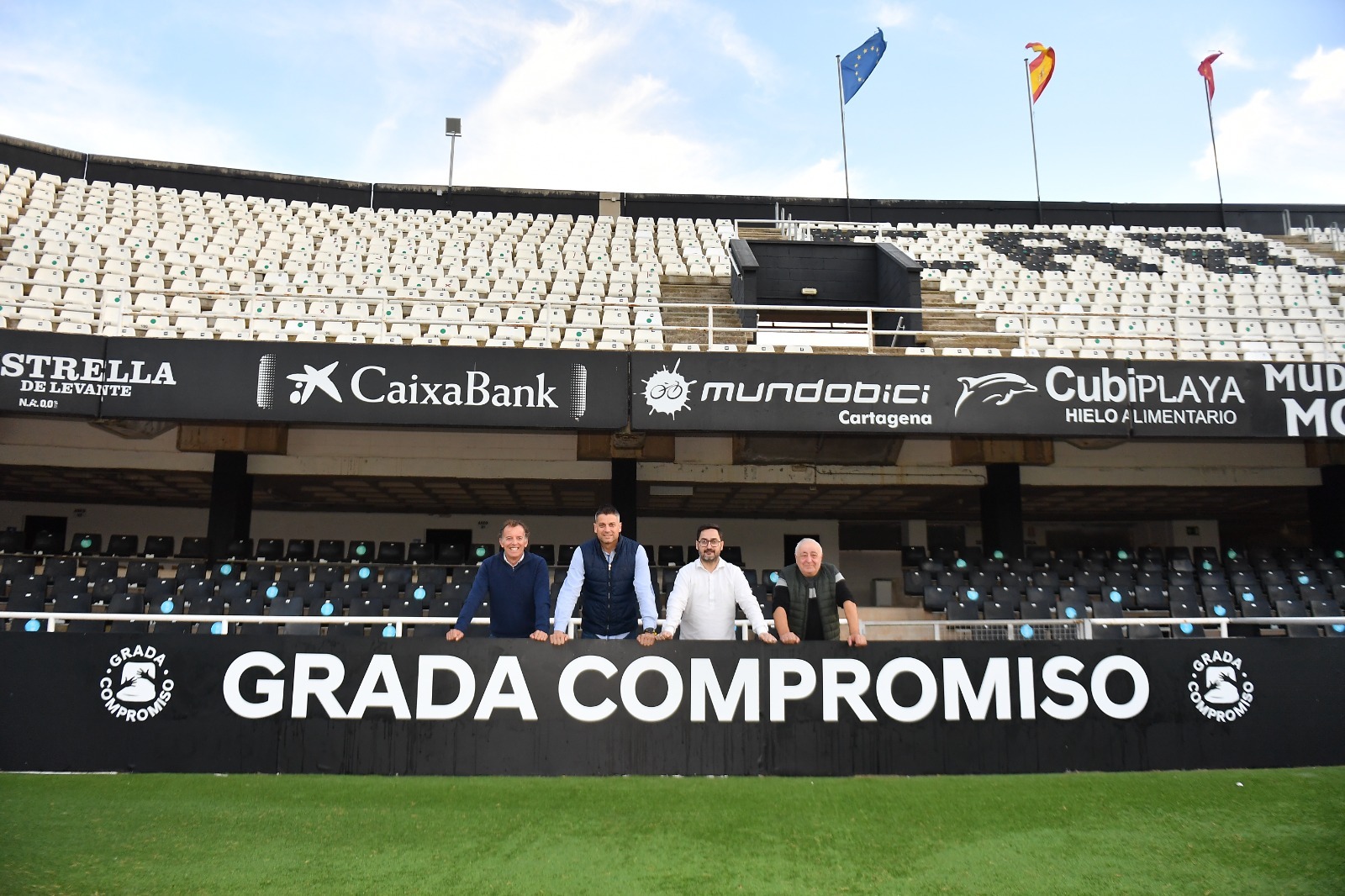 El FC Cartagena Pone En Marcha La Grada Compromiso | FC Cartagena | Web ...