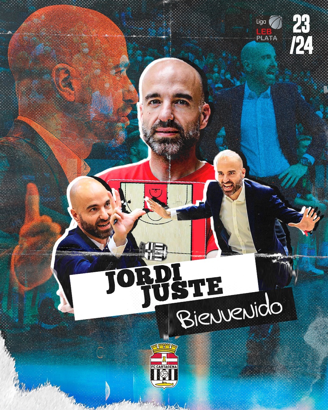 Jordi Juste, nuevo entrenador del Odilo FC Cartagena CB Jordi Juste, nuevo entrenador del Odilo FC Cartagena CB