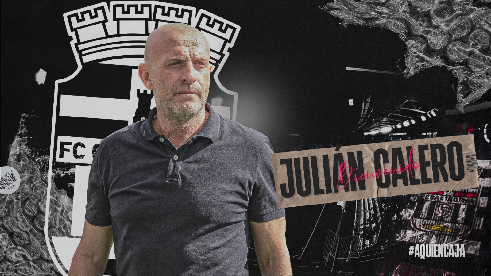 Julián Calero, nuevo entrenador del FC Cartagena