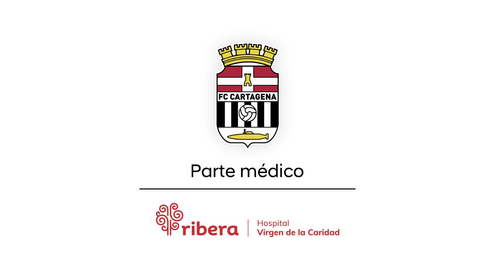 Parte médico de la primera plantilla del FC Cartagena
