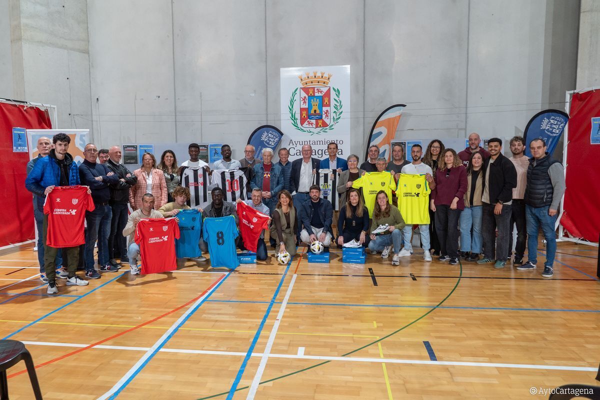 El FC Cartagena, presente en el I Torneo de Fútbol Inclusivo impulsado por el Ayuntamiento
