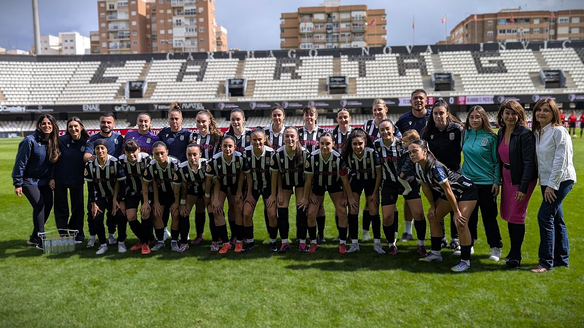 El FC Cartagena Femenino firma una gran temporada en su debut en Tercera Federación