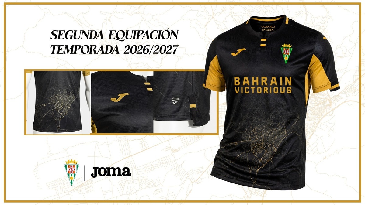 El Córdoba CF presenta su segunda equipación para la temporada 26/27 ...