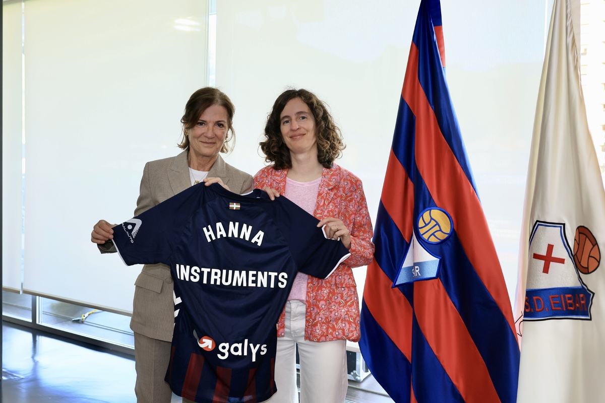 Hanna Instruments, neuer offizieller Partner von SD Eibar für 2026