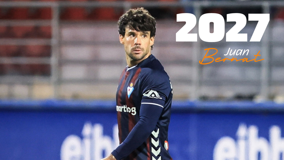 Juan Bernat wird das Trikot von SD Eibar bis 2027 tragen
