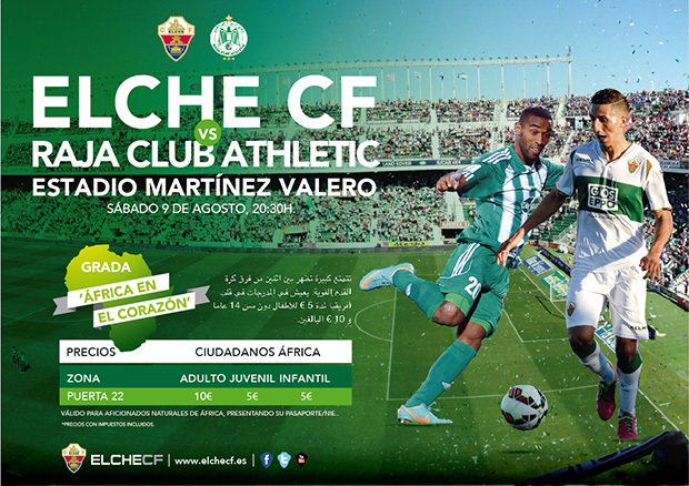 El Elche abre la Grada ‘África en el corazón" | Elche CF | Web Oficial