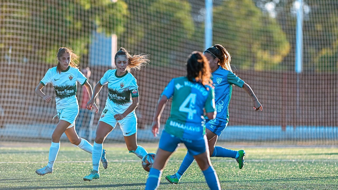 💚🎥 Elche CF Vs Málaga CF (4-1) || Resumen || 2ª RFEF Femenina 2023/24 ...