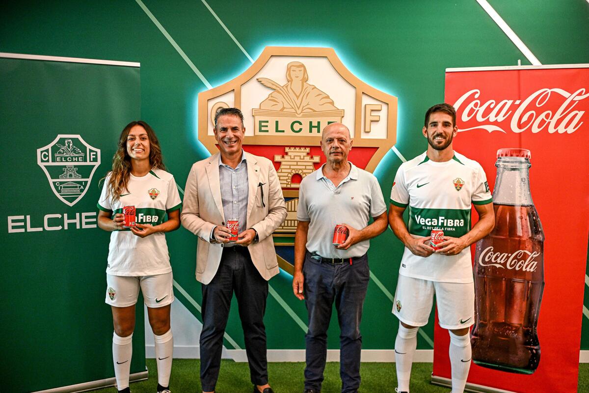 Coca-Cola continuará vinculado al Elche C.F. | Elche CF | Web Oficial