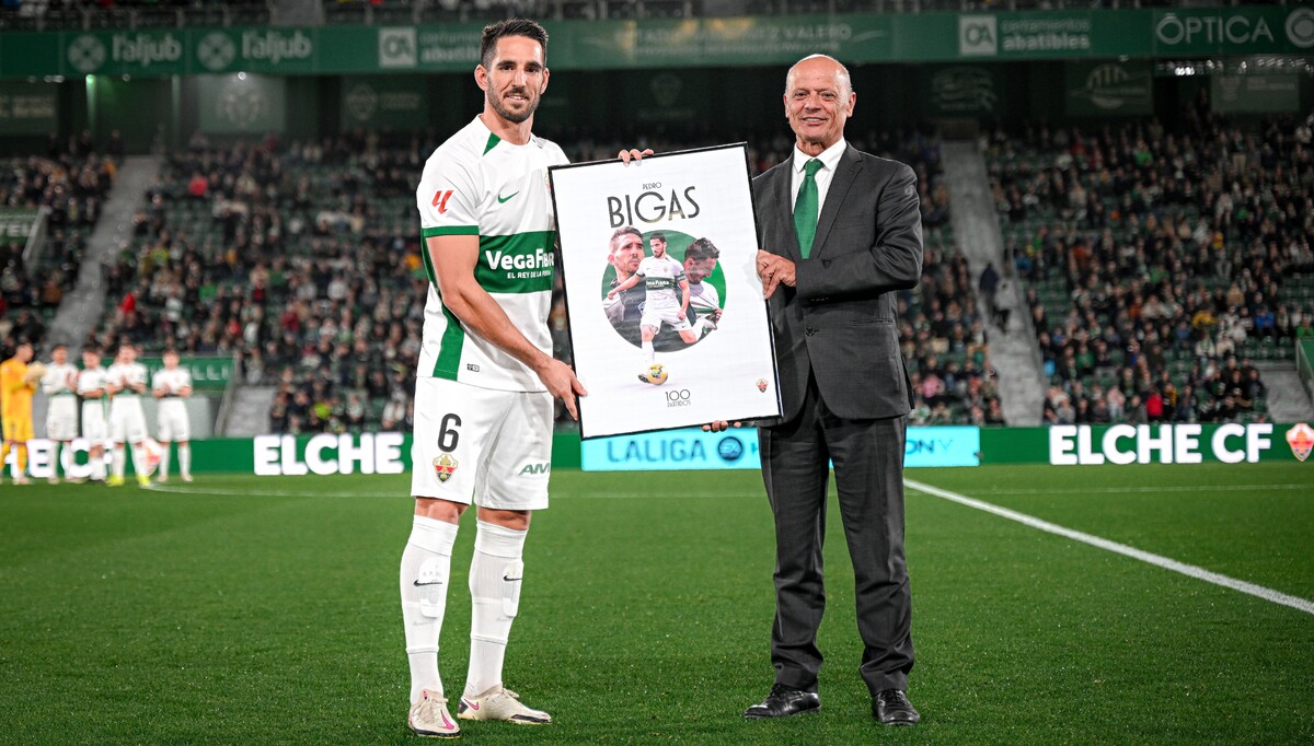 Pedro Bigas alcanza los cien partidos con el Elche CF | Elche CF | Web ...