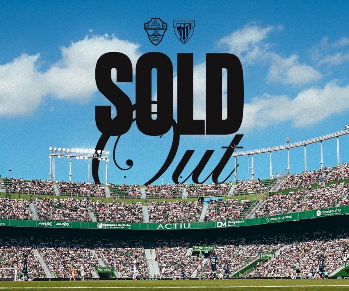 Entradas agotadas para el Elche CF – Athletic Club | Elche CF | Web Oficial
