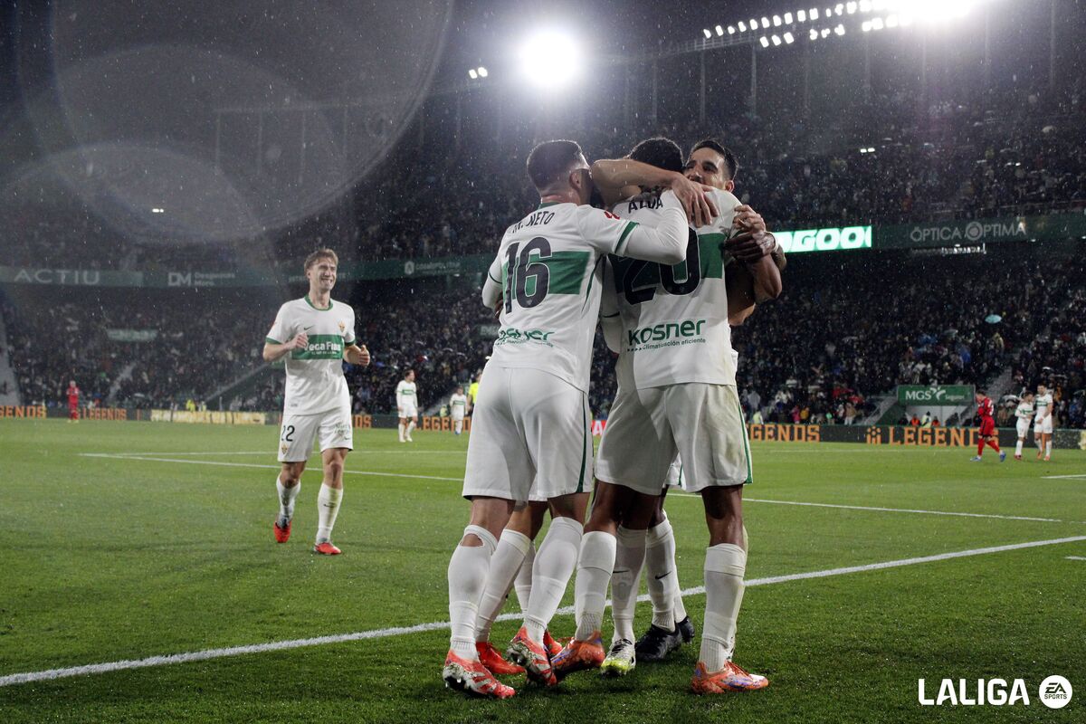 Goleada del Elche CF para poner la guinda a un 2025 de ensueño | Elche ...