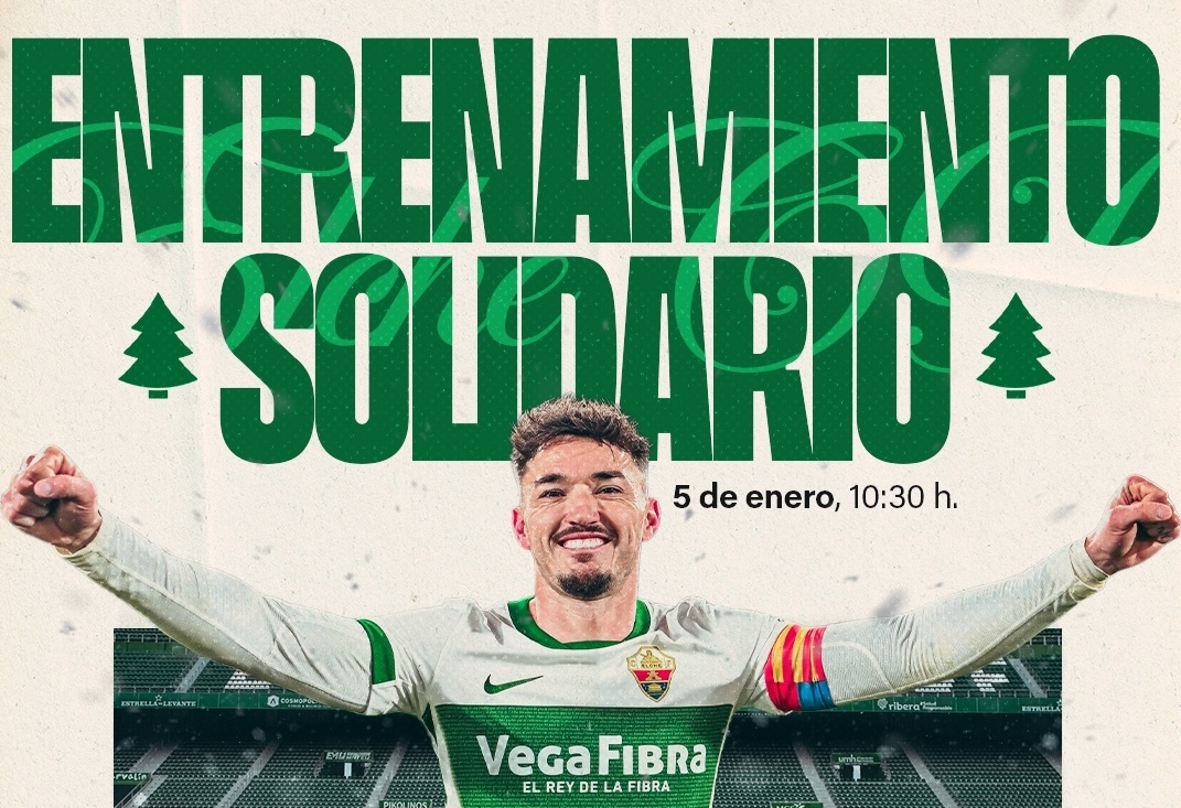 El Elche CF organiza un entrenamiento solidario en el Martínez Valero ...