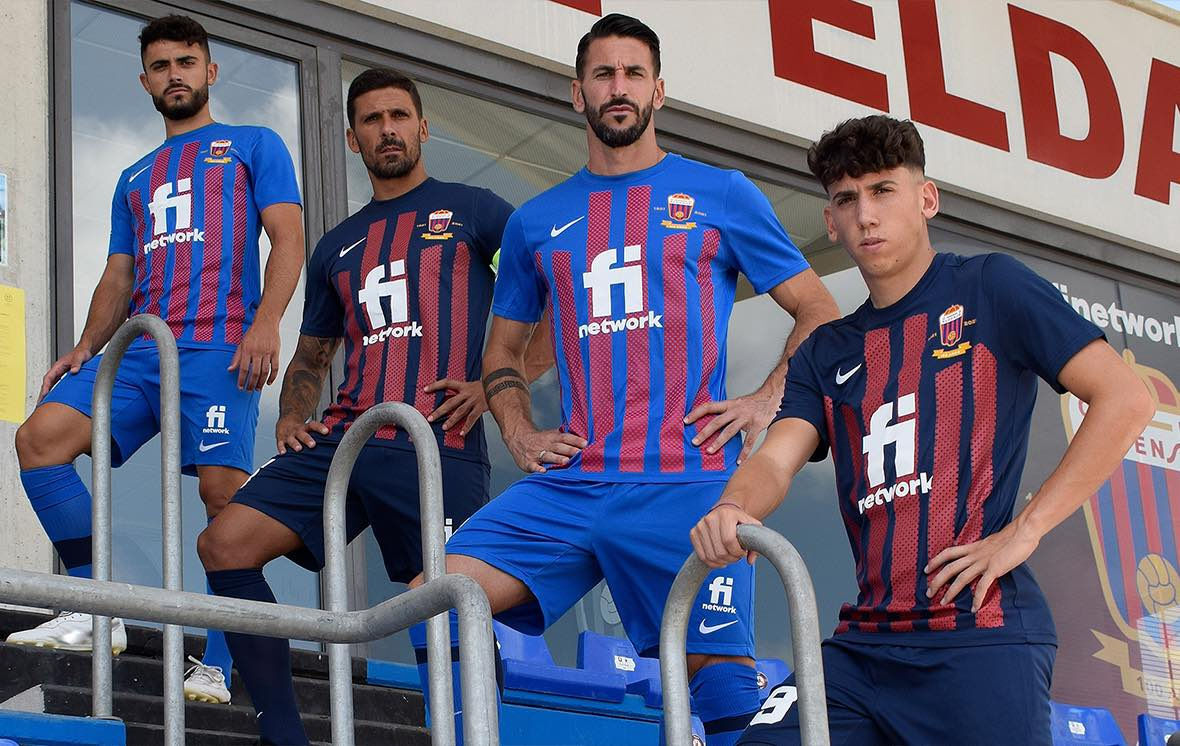 El Eldense presenta sus nuevas camisetas para la temporada 2022/23 | CD ...