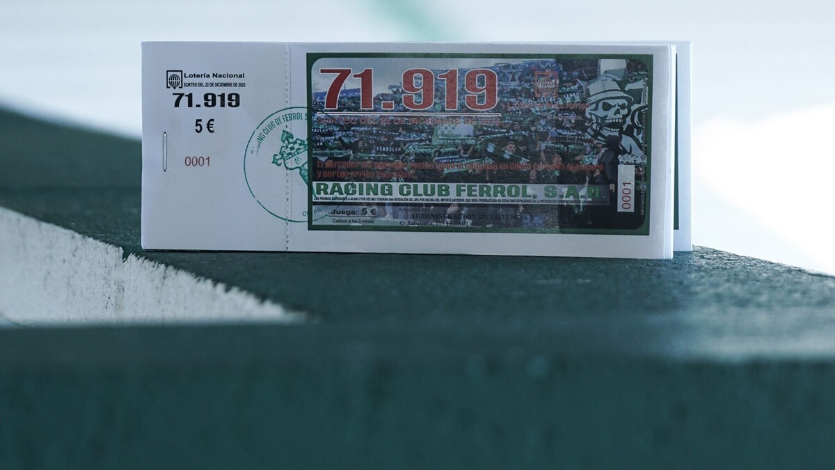 A la venta la Lotería de Navidad del Club | Racing Club Ferrol | Web ...