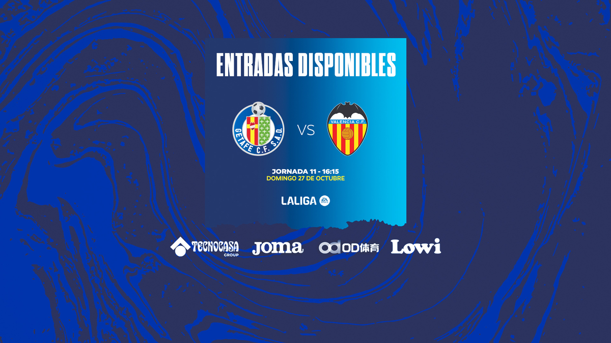 A la venta las entradas del partido frente al Valencia | Getafe CF ...