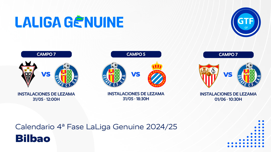 Calendario de la última fase de la temporada en LALIGA Genuine