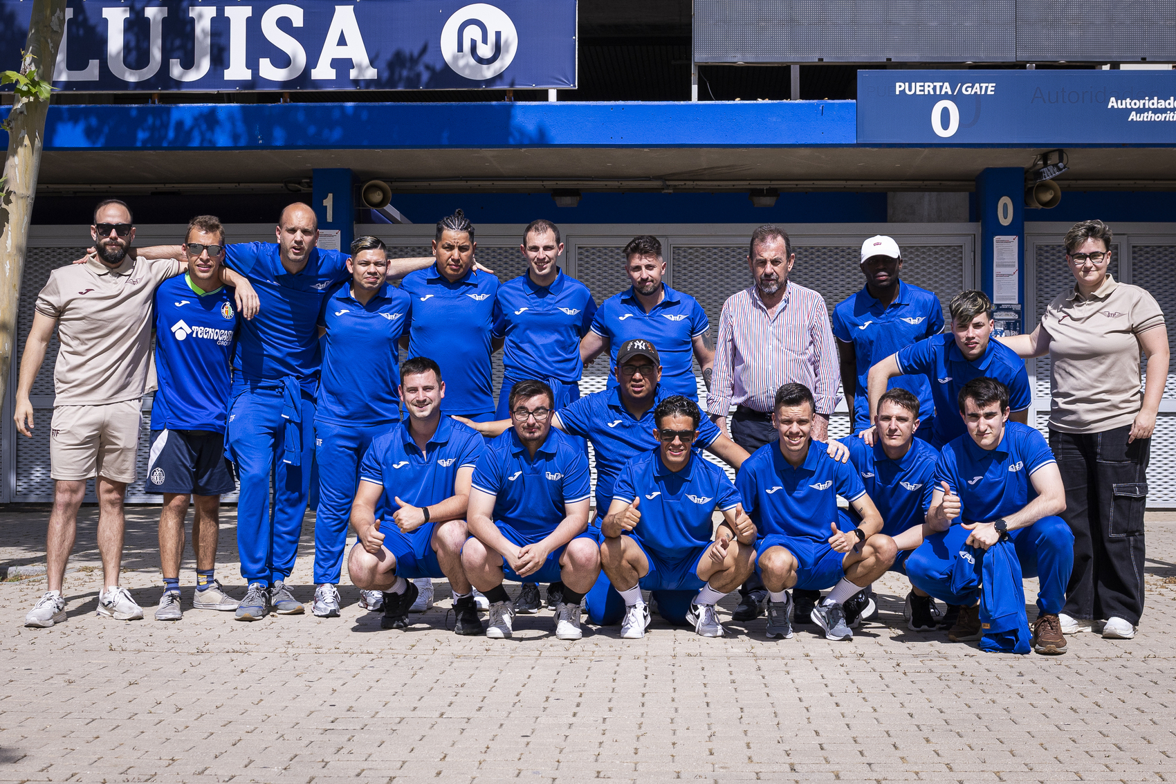 Ángel Torres despide al Getafe Genuine antes de su viaje a Bilbao
