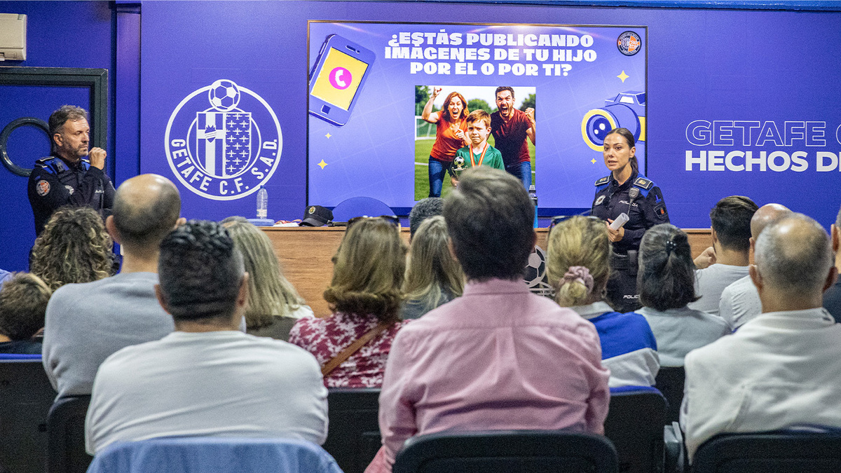 Fundación Getafe C.F. impulsa talleres para familias sobre seguridad digital y protección de imágenes de menores