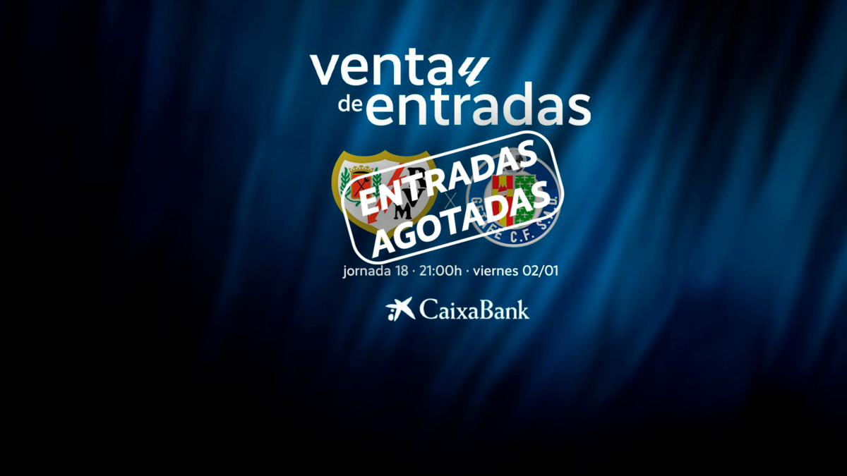 Ya a la venta las entradas para el encuentro en Vallecas | Getafe CF ...