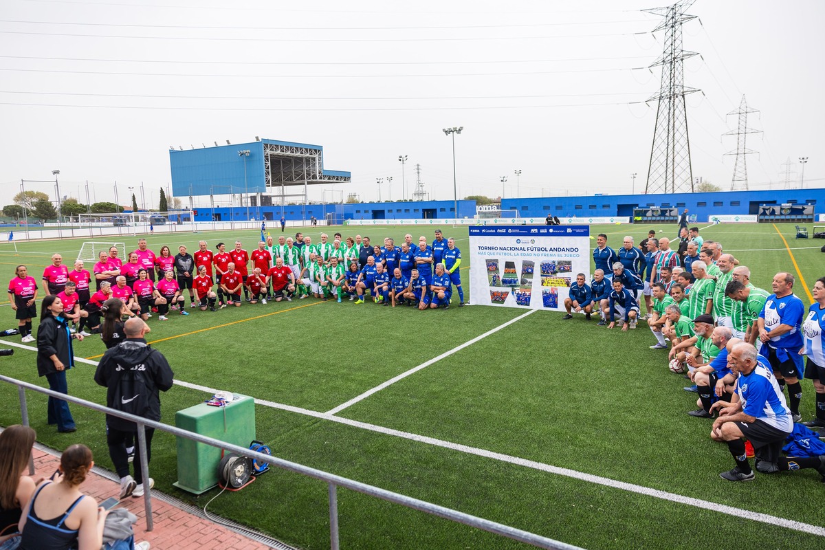 La Fundación Getafe CF celebra su Torneo Nacional de Walking Football