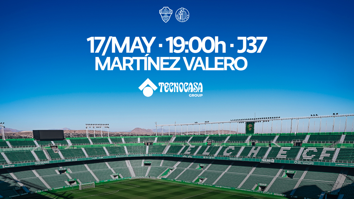 Confirmado el horario del partido frente al Elche CF | Getafe CF | Web ...