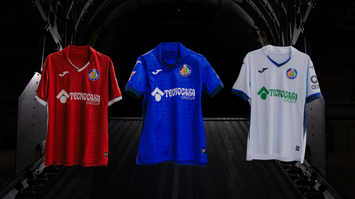Getafe CF × Joma: 2026/27 Kit Collection official collaboration image