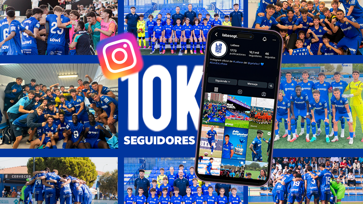 La Base alcanza los 10.000 seguidores en Instagram | Getafe CF | Web ...