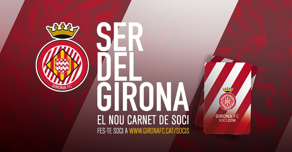 Girona FC presenta su nuevo escudo oficial