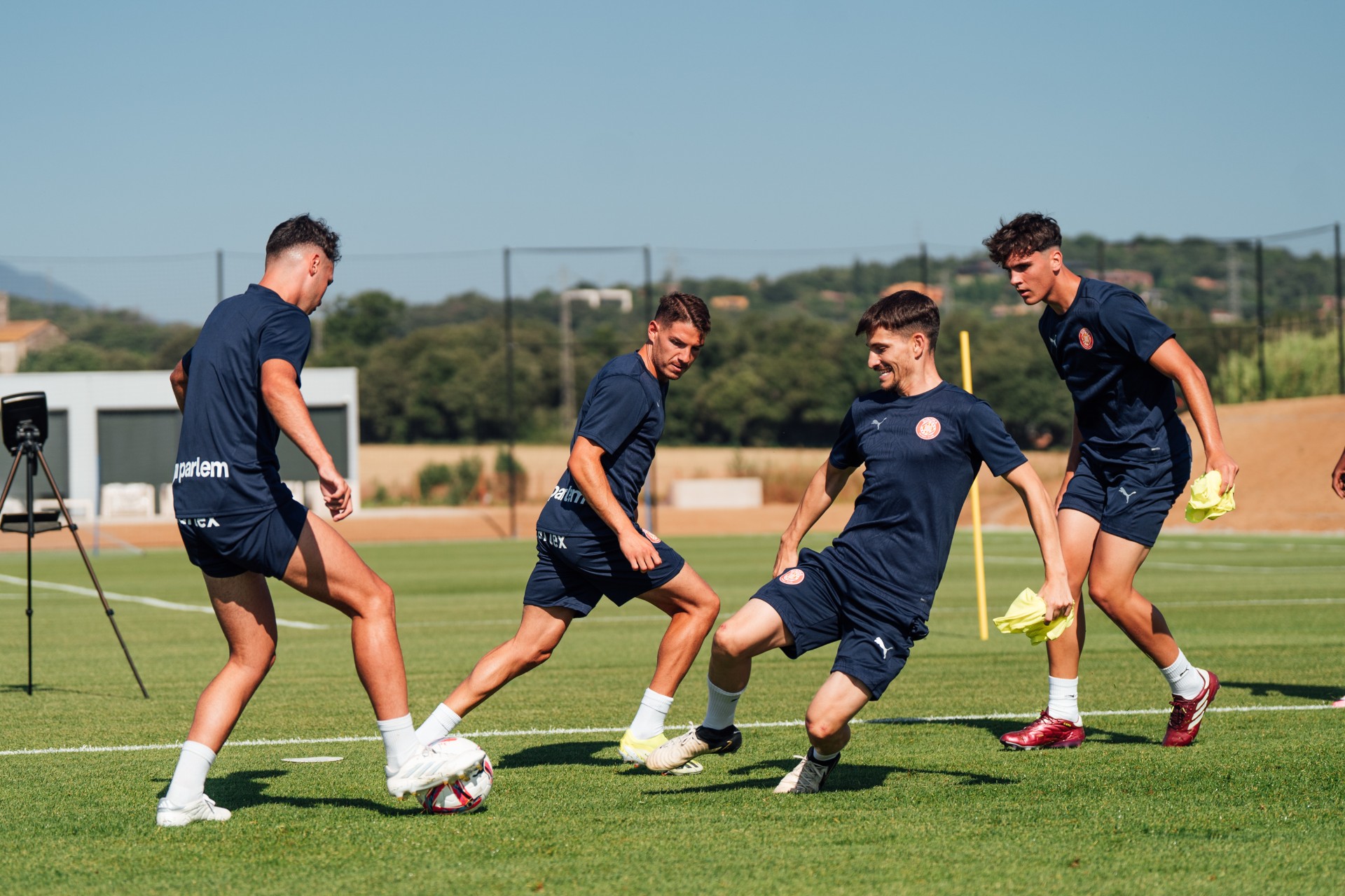 The first team gets underway | Girona FC | Web Oficial